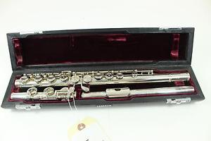 Yamaha YFL-63 Artist Solid Silver FLute EXCELLENT! WOW!  QuinnTheEskimo