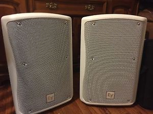 ELECTRO-VOICE ZX3-90 SPEAKER "Mint Condition With FREE Covers - (White) A Pair