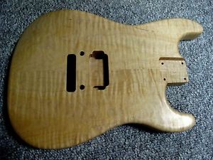 CUSTOM ORDER FENDER STRATOCASTER SOLID QUILTED FLAMED BODY-NEW- RARE