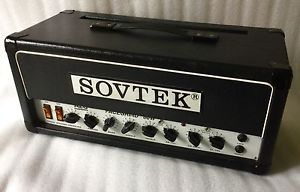 ULTRA RARE SOVTEK MIG-60 CUSTOM MOD VINTAGE TUBE GUITAR AMPLIFIER COLLECTIBLE