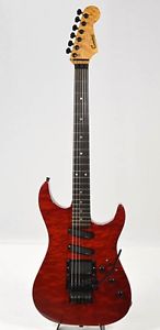 Combat Custom Guitar Red w/soft case Free shipping From JAPAN Right hand #U739