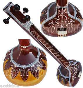 TANPURA~MALE~FIBER BOX~DESIGNER TUN WOOD~TANPURI~TAMBURA​~TAMBORA~SHRUTI~DRONE