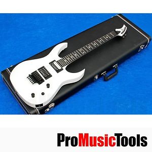 Bernie Rico Jr USA SN Neck-Thru FR WH -White *LIKE NEW* neckthru horizon soloist