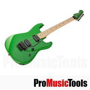 Charvel USA Custom Shop Strat HH FR -Slime Green reverse head *LIKE NEW* jackson