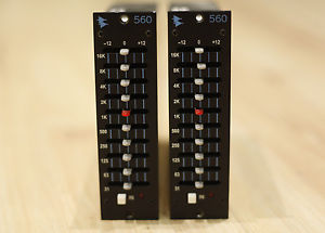 API 560 Graphic EQ Consecutive Numbered Stereo Pair