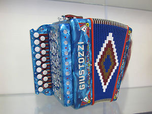 Organetto Giustozzi 2 Bassi 17 tasti Sol TAM