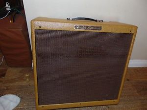 1957 Vintage Fender Tweed  Bassman Guitar Amp XLNT. Condition