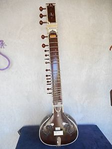 Vintage 50's or 60's Rikhi Ram Vilayat Khan Style Sitar~purchased in India