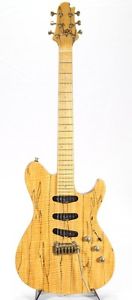 Sugi Guitars DS496 SPL TT SSS Natural w/Hard case Right hand Free shipping #U732