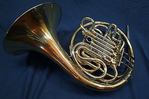 Vintage Olds (Conn 6D Clone) Made in USA Double French Horn w/ Case, Mouthpiece