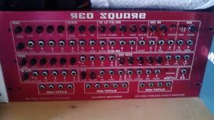 ANALOGUE SOLUTIONS RED SQUARE TB 303 MS 20 MINI MOOG STYLE