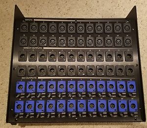 Whirlwind SB24T11G Microphone Splitter Box Mic Split