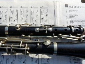 Beautiful vintage clarinet in A - Besson - Albert system