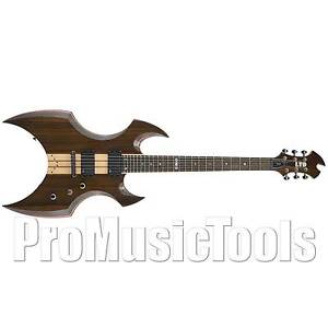 ESP Ltd AX-2E NG - Natural Gloss - b-stock *NEW* neck thru ebony top ax2e ax-50