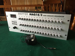 Doepfer MAQ 16/3 MIDI Analog Sequencer CV Modular Gate Eurorack 16 steps