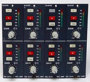Solid State Logic SSL Dual Mic Amp SL615E Set of 4
