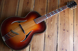 EXTREM SELTENE 1950's GERMAN JAZZ GUITAR A VERY BEAUTIFUL INSTRUMENT GREAT SOUND