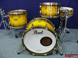 Pearl Masterworks Shellset in "Gold Burst"  -  20,12,14"