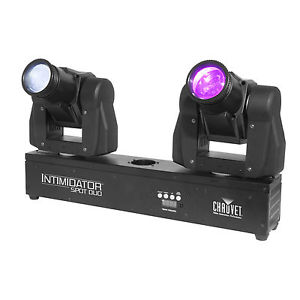 Chauvet DJ Intimidator Spot Duo LED DMX Dual Moving Head/Yoke Lighting System