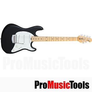 Music Man USA Cutlass Guitar BK - Black *NEW* modern classic silhouette stingray