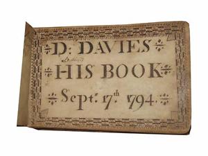 Manuscript Hymn Tune Book 1793 Early American Songs Welsh Wales Hymnary