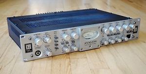 Avalon VT-737SP Direct Recording Channel Strip Rackmount Tube Preamp, EQ & Comp