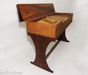 Hammer Dulcimer Teak Walnut Table Stand