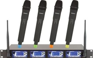 Vocopro Uhf Pll Wireless Mic System With Frequency Scan - 600 Mhz System
