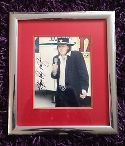 Stevie Ray Vaughan Signed Autograph Genuine With COA,. SRV "Relic"