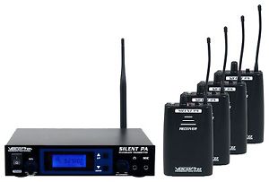 Vocopro SILENTPAPRACTICE 16ch Uhf Wireless Audio Broadcas