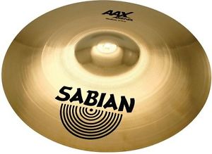Sabian 22022XB 20-Inch AAX Arena Medium Hand Cymbal Pair - Brilliant Finish