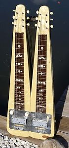 Supro Double Neck 6 String Lap Steel guitar - circa 1955