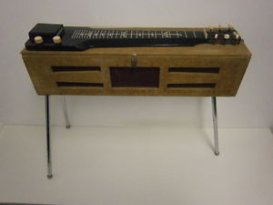 Harmony Lap Steel Amp In Case Guitar Vintage Rare Unique
