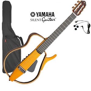 YAMAHA SLG130NW CHITARRA CLASSICA SILENT Light Amber Burst LAB CON CUSTODIA