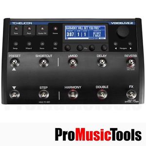 TC Helicon VoiceLive 2 - b-stock 1x opened box *NEW* voice live vocal fx touch 3