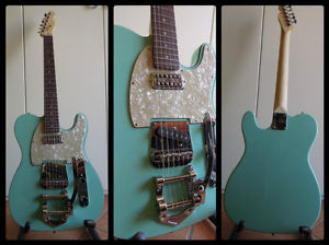 Surf Green Telecaster -TV Jones- Bigsby