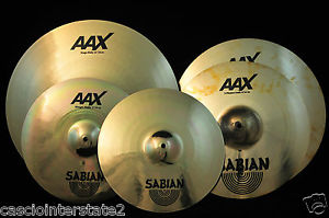 Sabian 25005XXP AAX Cymbal Set (14 Hats/16+18 Crs/20 Rd) 2015 NAMM Demo - Used