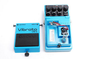 **Exc** BOSS VB-2 Vibrato Early '80s Vintage pedal Black Label MIJ #524