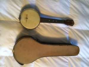 "The Gibson",Banjolele,Banjo,Vintage,Original Canvas Board Case, Paul Hunt