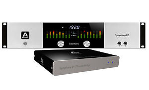 Apogee Symphony I/O 8x8 Analog I/O 8x8 Optical W ThunderBridge Bundle