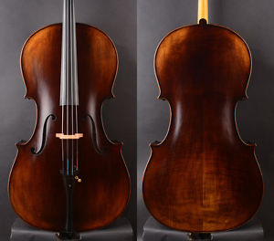 Special Offer! Modern Stradivari Copy Cello Fine Tone, Dark varnish