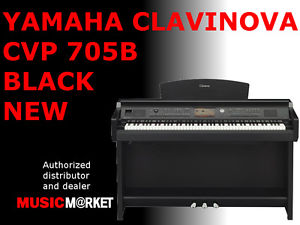 YAMAHA CLAVINOVA CVP 705B BLACK NEW