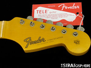 Fender USA Custom Shop Postmodern Relic Stratocaster NECK + TUNERS Strat Maple