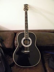 USA made Ovation Legend 1717 Deep Bowl A/E Guitar International Ship