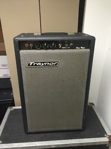 Vintage 1971 Traynor YBA-2B 1x15 EL84 Bass Mate Tube guitar amplifier Serviced!