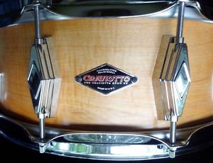 Craviotto one-ply maple 5.5x14" snare drum: top head changed - otherwise mint