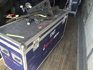 LYCIAN 1267 SPOTLIGHT FOLLOWSPOT WITH CASE AND BASE