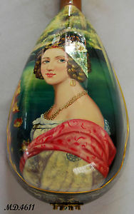 Antoniotsai, Oil Painting&Mop Inlay Classical Bowl Back Mandolin, Hard Case 4611