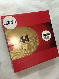 sabian AA CYMBAL PACK 14" AA HI HATS 16" MEDIUM CRASH 18" CRASH 20" MEDUIM RIDE