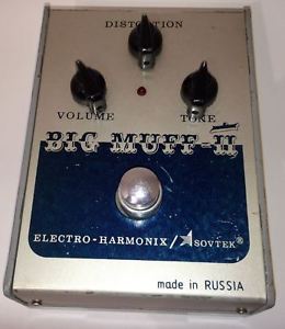 Vintage Electro Harmonix Sovtek Big Muff Pi V7 Civil War - BIG MUFF COLLECTORS!